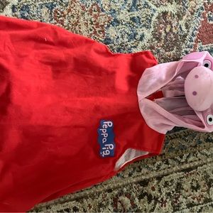 Peppa pig costume 2T